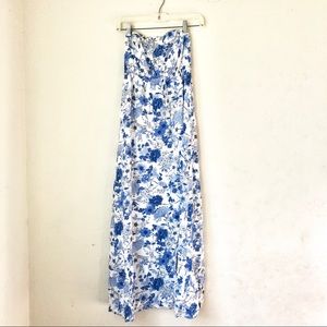 Printed maxi dress